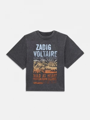 Obrázek produktu Triko s potiskem Zadig&Voltaire černá