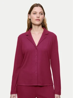 Obrázek produktu Triumph Pyžamová košile Mix&Match 10225047 Bordó Regular Fit