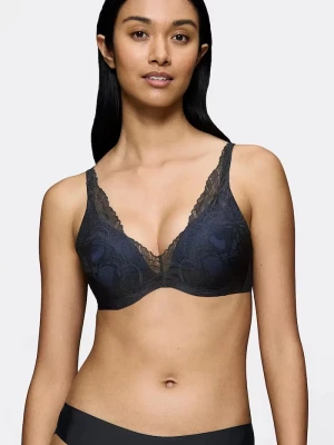 Obrázek produktu Triumph trojúhelníková podprsenka krajková Body Make-Up Illusion Lace černá