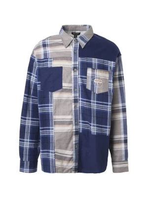 Obrázek produktu True Religion Košile krémová / tmavě modrá / světle šedá
