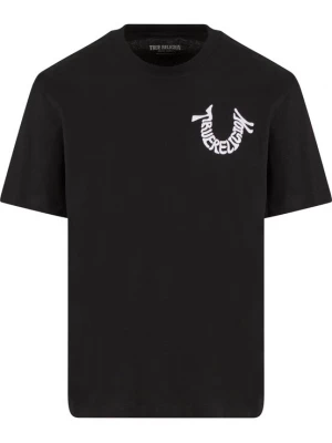Obrázek produktu True Religion Tričko 'Warped' černá / bílá