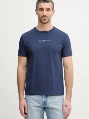 Obrázek produktu Trussardi Bavlněné tričko Trussardi námořnická modř