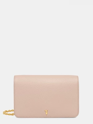 Obrázek produktu Trussardi Kožená kabelka Trussardi béžová