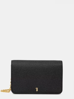 Obrázek produktu Trussardi Kožená kabelka Trussardi černá