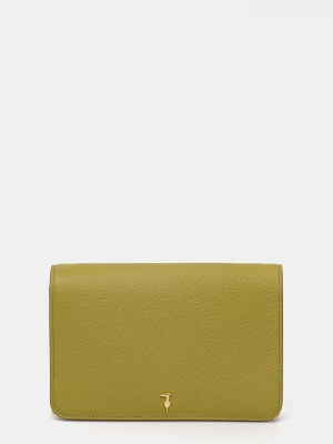 Obrázek produktu Trussardi Kožená kabelka Trussardi zelená