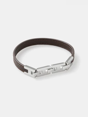 Obrázek produktu Trussardi Kožený náramek Trussardi T-LEATHER hnědá
