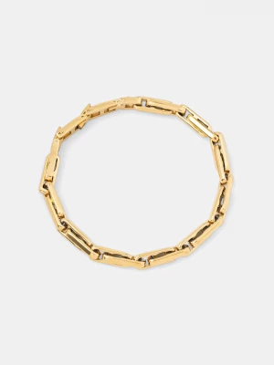 Obrázek produktu Trussardi náramek dámský z nerezové oceli T-STEEL zlatá