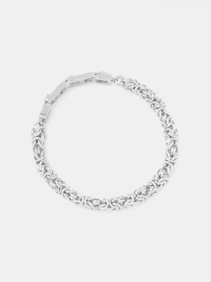 Obrázek produktu Trussardi náramek pánský z nerezové oceli T-STEEL stříbrná