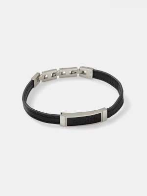Obrázek produktu Trussardi Náramek Trussardi T-LEATHER černá