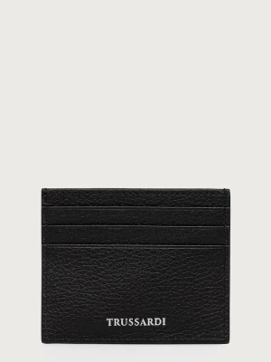 Obrázek produktu Trussardi pouzdro na karty pánské kožené černá