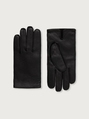 Obrázek produktu Trussardi rukavice pánské kožené černá