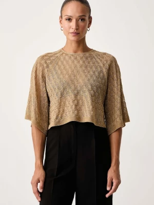 Obrázek produktu Twinset halenka dámská viskózou zlatá