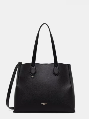Obrázek produktu Twinset tote taška dámská z imitace kůže černá