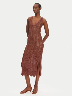 Obrázek produktu TWINSET Úpletové šaty 251TT319A Hnědá Slim Fit