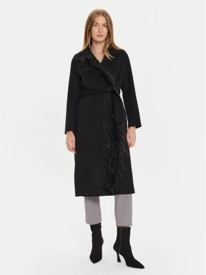 Obrázek produktu TWINSET Vlněný kabát 242TP2065 Černá Regular Fit