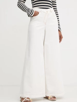Obrázek produktu Twinset wide leg džíny dámské béžová