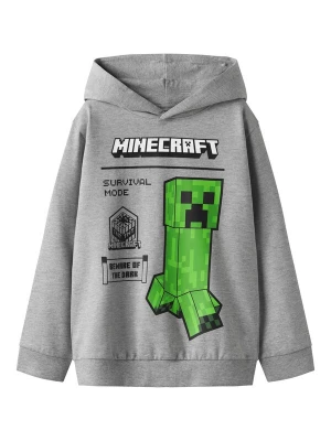 Obrázek produktu TWO SOON Mikina 'Minecraft' šedá / zelená / černá / bílá