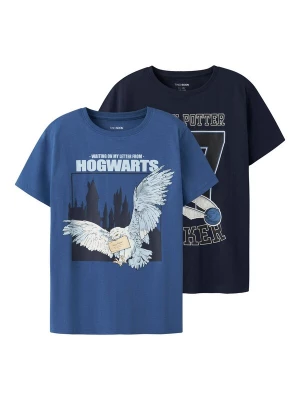 Obrázek produktu TWO SOON Tričko 'Harry Potter' modrá / námořnická modř / pastelová modrá / bílá