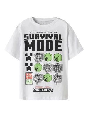 Obrázek produktu TWO SOON Tričko 'Minecraft' zelená / oranžová / černá / bílá