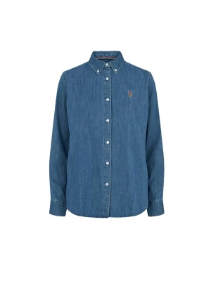 Obrázek produktu U.. POLO ASSN. Halenka 'UWBene' modrá džínovina U.S. POLO ASSN.