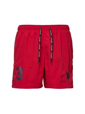 Obrázek produktu U.. POLO ASSN. Plavecké šortky 'UMALEXANDER' marine modrá / červená U.S. POLO ASSN.