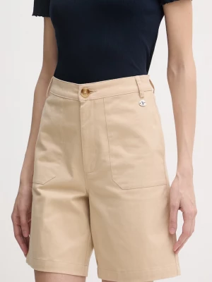 Obrázek produktu U.. Polo Assn. šortky dámské bavlněné elastanem CHINO U.S. POLO ASSN. béžová
