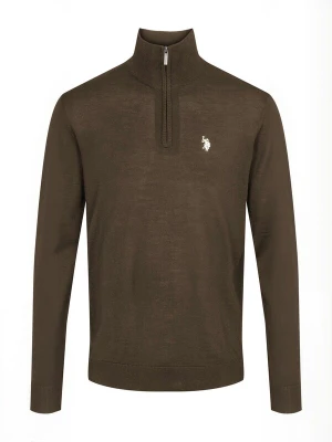 Obrázek produktu U.. POLO ASSN. Svetr 'Mason' kaštanově hnědá U.S. POLO ASSN.