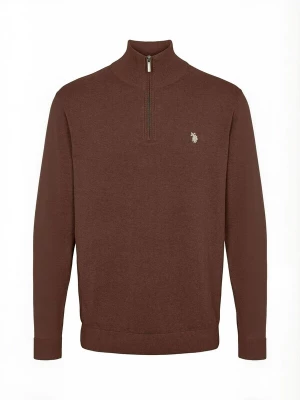 Obrázek produktu U.. POLO ASSN. Svetr ' UMBrison ' kaštanově hnědá U.S. POLO ASSN.