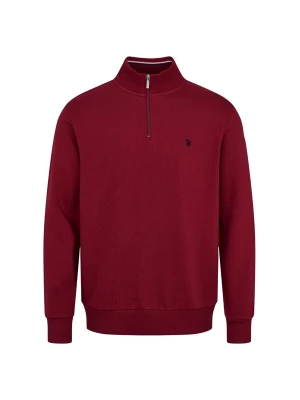 Obrázek produktu U.. POLO ASSN. Svetr 'UMKurt' vínově červená U.S. POLO ASSN.