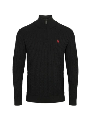 Obrázek produktu U.. POLO ASSN. Svetr 'UMRomeo' černá U.S. POLO ASSN.