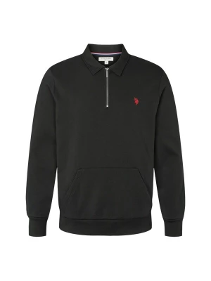 Obrázek produktu U.. POLO ASSN. Svetr 'UMTheodor' černá U.S. POLO ASSN.