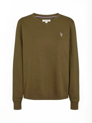 Obrázek produktu U.. POLO ASSN. Svetr ' UWMacy ' olivová U.S. POLO ASSN.