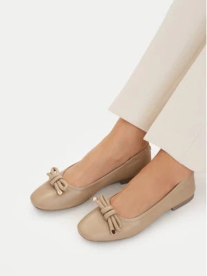 Obrázek produktu U.S. Polo Assn. Baleríny EO-OXANA001W/6L1 Světle béžová