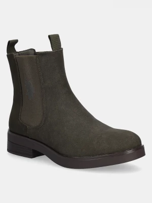 Obrázek produktu U.S. Polo Assn. Boty s gumou U.S. Polo Assn. YLENIA003W zelená