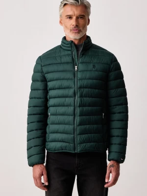 Obrázek produktu U.S. Polo Assn. bunda pánská LIGHTWEIGHT BOUND QUILTED zelená