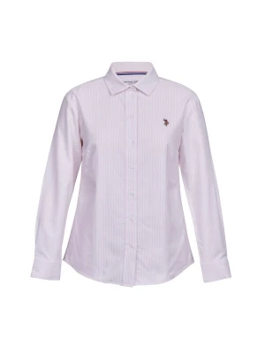 Obrázek produktu U.S. POLO ASSN. Halenka 'UWGina' růžová / bílá