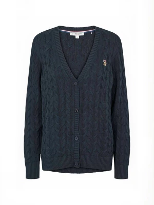 Obrázek produktu U.S. POLO ASSN. Kardigan ' UW V-neck ' safírová