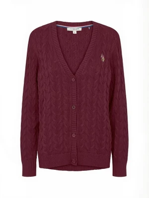 Obrázek produktu U.S. POLO ASSN. Kardigan ' UW V-neck ' šedá