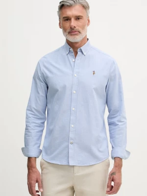 Obrázek produktu U.S. Polo Assn. košile pánská bavlněná PEACHED OXFORD LS modrá