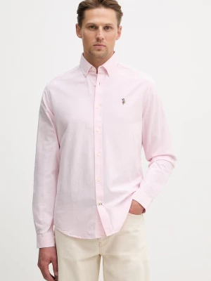 Obrázek produktu U.S. Polo Assn. košile pánská bavlněná PEACHED OXFORD LS růžová
