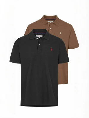 Obrázek produktu U.S. POLO ASSN. Košile ' UMAlfred ' hnědý melír
