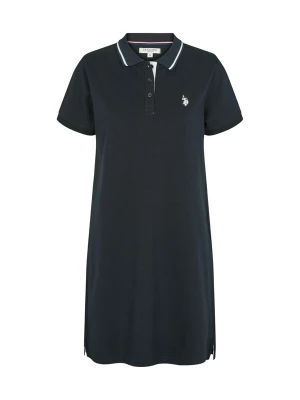 Obrázek produktu U.S. POLO ASSN. Košilové šaty 'UWIka' tmavě modrá / bílá