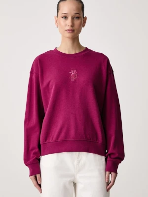 Obrázek produktu U.S. Polo Assn. mikina dámská s bavlnou Large Tonal DHM LB růžová