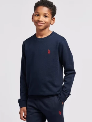Obrázek produktu U.S. Polo Assn. mikina dětská bavlněná námořnická modř