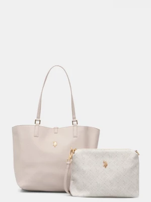Obrázek produktu U.S. Polo Assn. nákupní taška dámská z imitace kůže Malibu béžová