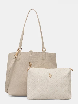 Obrázek produktu U.S. Polo Assn. nákupní taška dámská z imitace kůže Malibu béžová