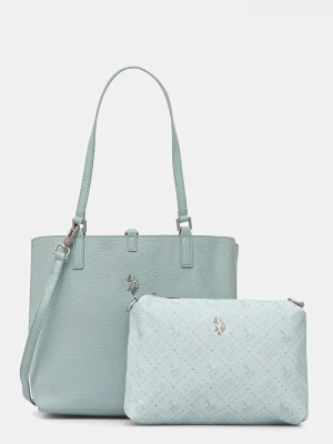 Obrázek produktu U.S. Polo Assn. nákupní taška dámská z imitace kůže Malibu tyrkysová