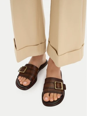 Obrázek produktu U.S. Polo Assn. Nazouváky EO-TEMPE001W / 6L1 Tmavě hnědá