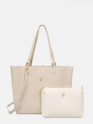 Obrázek produktu U.S. Polo Assn. Oboustranná kabelka U.S. Polo Assn. Malibu béžová