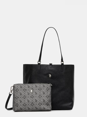 Obrázek produktu U.S. Polo Assn. Oboustranná kabelka U.S. Polo Assn. Malibu černá